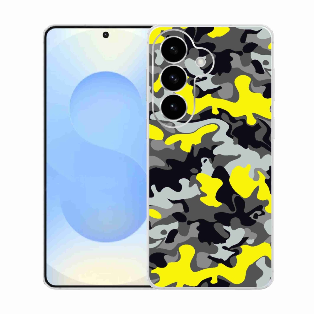 Gelový kryt mmCase na Samsung Galaxy S26  - maskáčový vzor 6