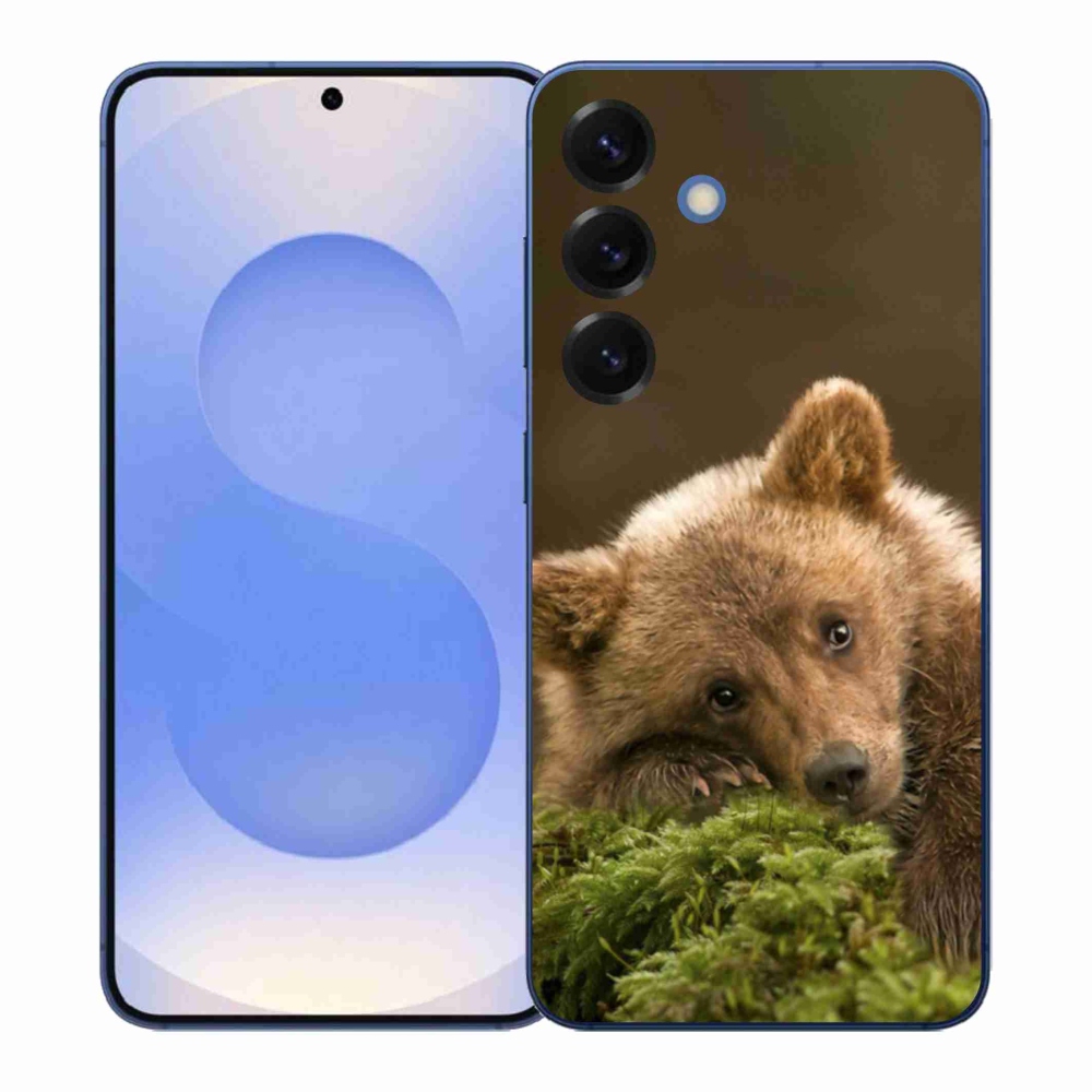 Gelový kryt mmCase na Samsung Galaxy S26+ - medvěd