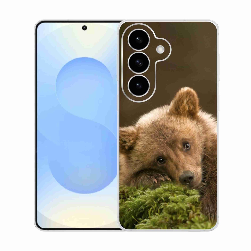 Gelový kryt mmCase na Samsung Galaxy S26  - medvěd