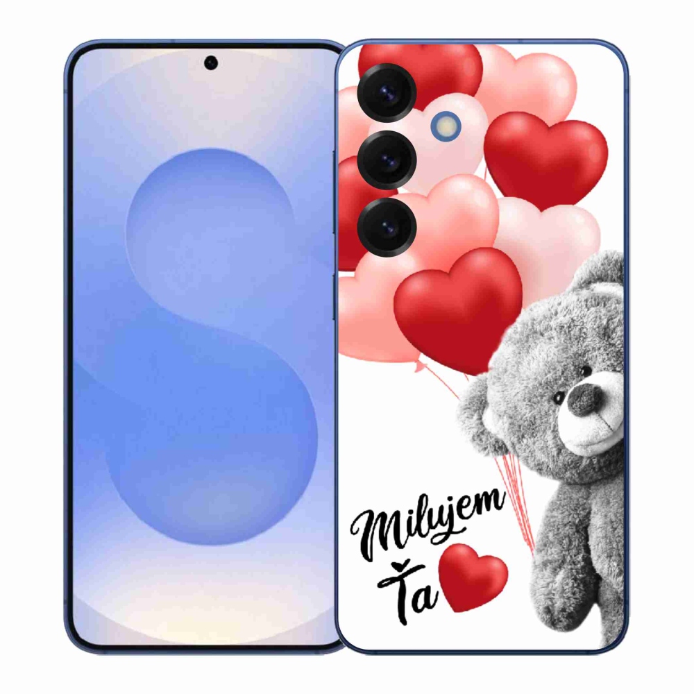 Gelový kryt mmCase na Samsung Galaxy S26+ - milujem Ťa sk