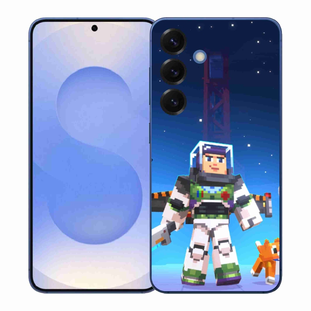 Gelový kryt mmCase na Samsung Galaxy S26+ - minecraft 2