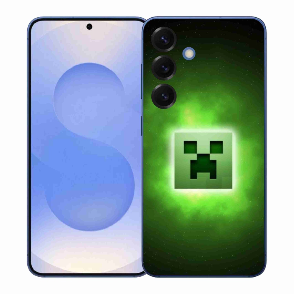 Gelový kryt mmCase na Samsung Galaxy S26+ - minecraft