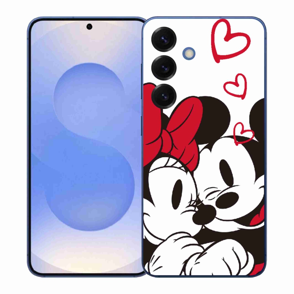 Gelový kryt mmCase na Samsung Galaxy S26+ - minnie a mickey