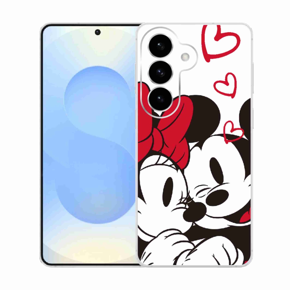Gelový kryt mmCase na Samsung Galaxy S26  - minnie a mickey