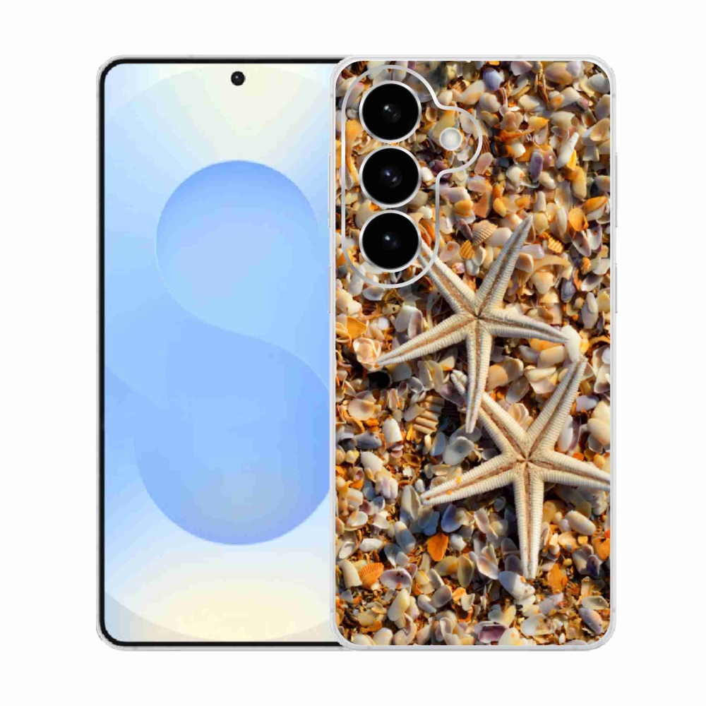 Gelový kryt mmCase na Samsung Galaxy S26  - mořské hvězdice