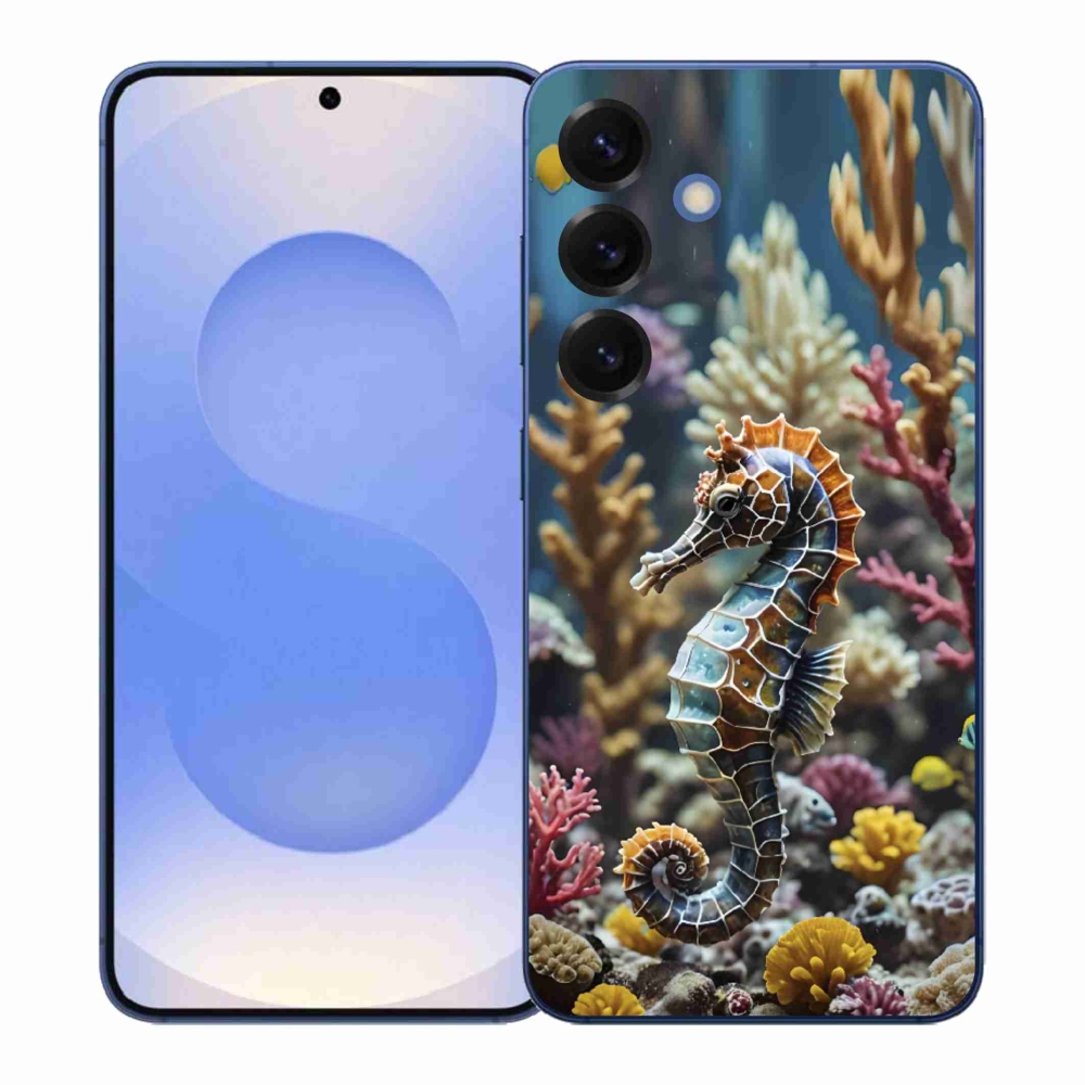 Gelový kryt mmCase na Samsung Galaxy S26+ - mořský koník 2