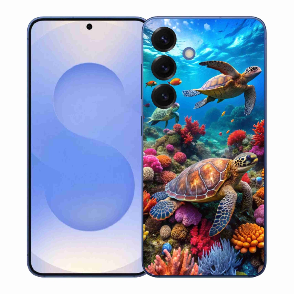 Gelový kryt mmCase na Samsung Galaxy S26+ - mořský svět 2