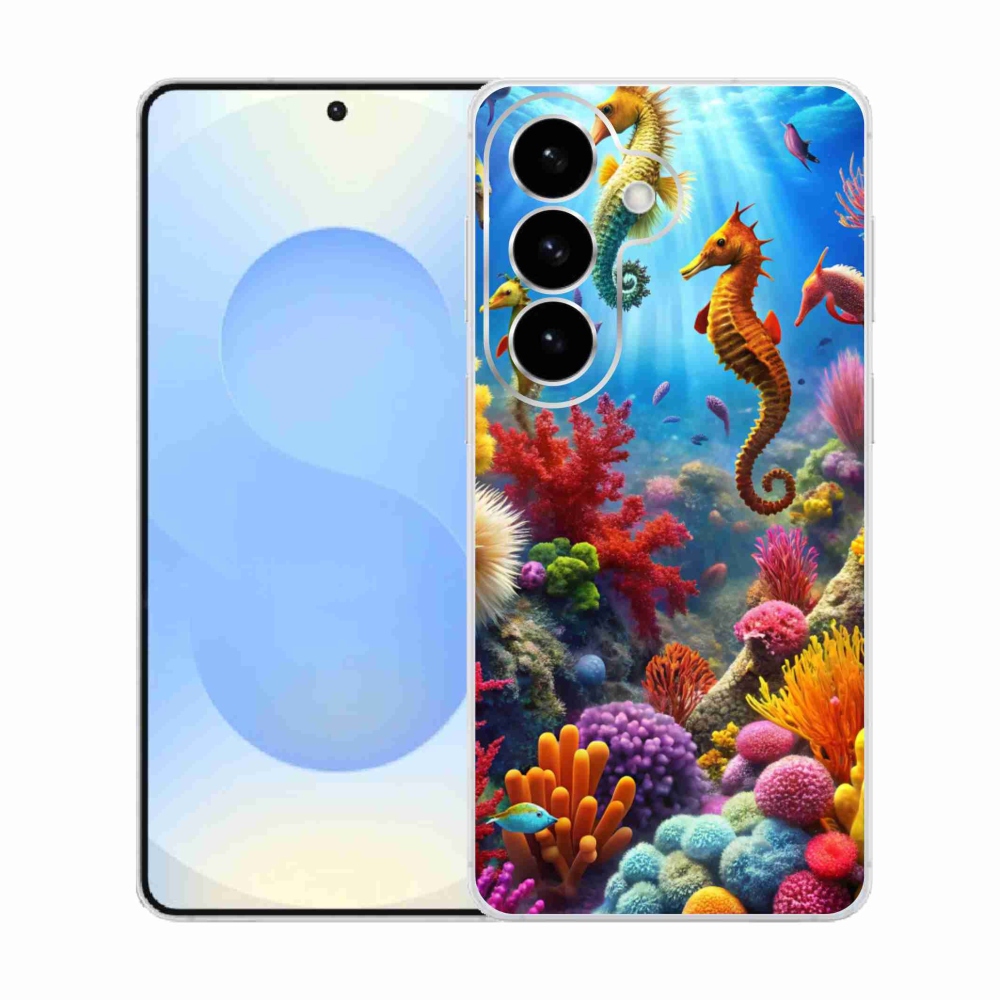 Gelový kryt mmCase na Samsung Galaxy S26  - mořský svět 3
