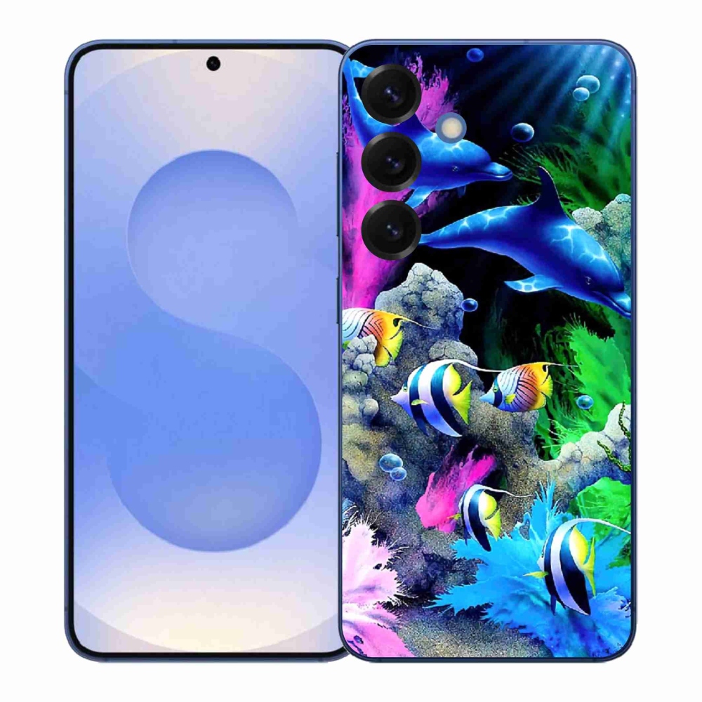 Gelový kryt mmCase na Samsung Galaxy S26+ - mořský svět