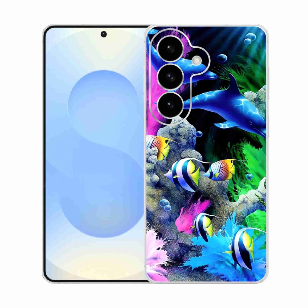 Gelový kryt mmCase na Samsung Galaxy S26  - mořský svět