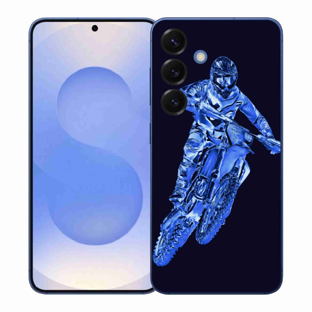 Gelový kryt mmCase na Samsung Galaxy S26+ - motocross 1
