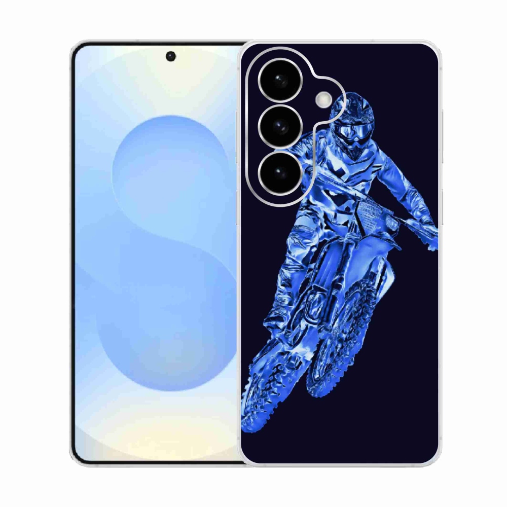 Gelový kryt mmCase na Samsung Galaxy S26  - motocross 1