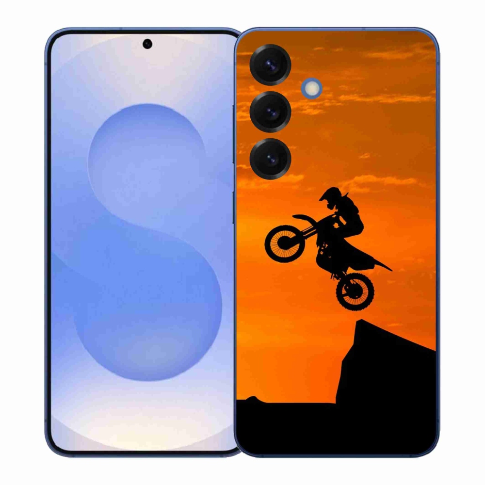 Gelový kryt mmCase na Samsung Galaxy S26+ - motocross