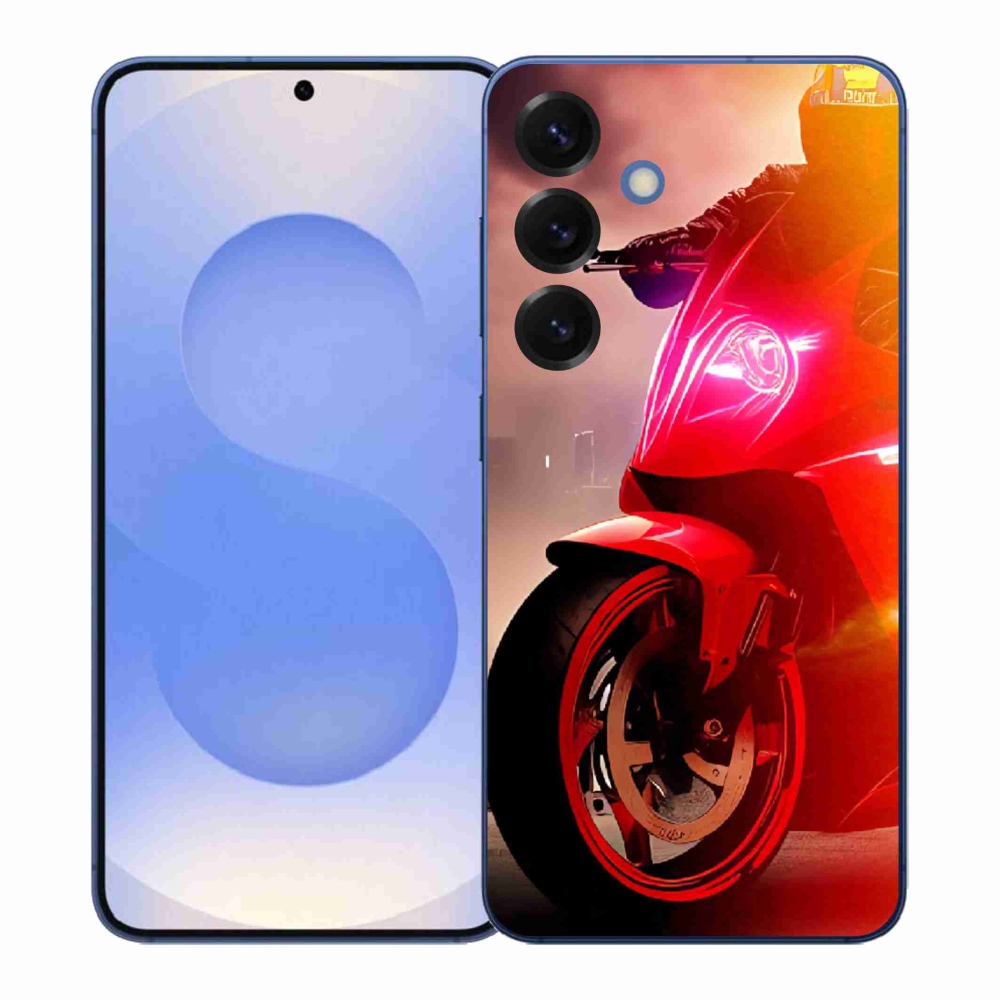 Gelový kryt mmCase na Samsung Galaxy S26+ - motorka