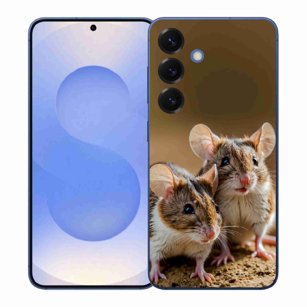 Gelový kryt mmCase na Samsung Galaxy S26+ - myší duo