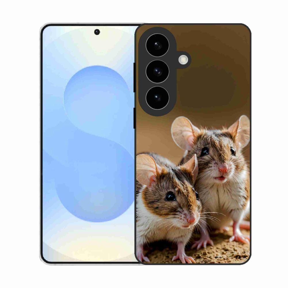 Gelový kryt mmCase na Samsung Galaxy S26 - myší duo
