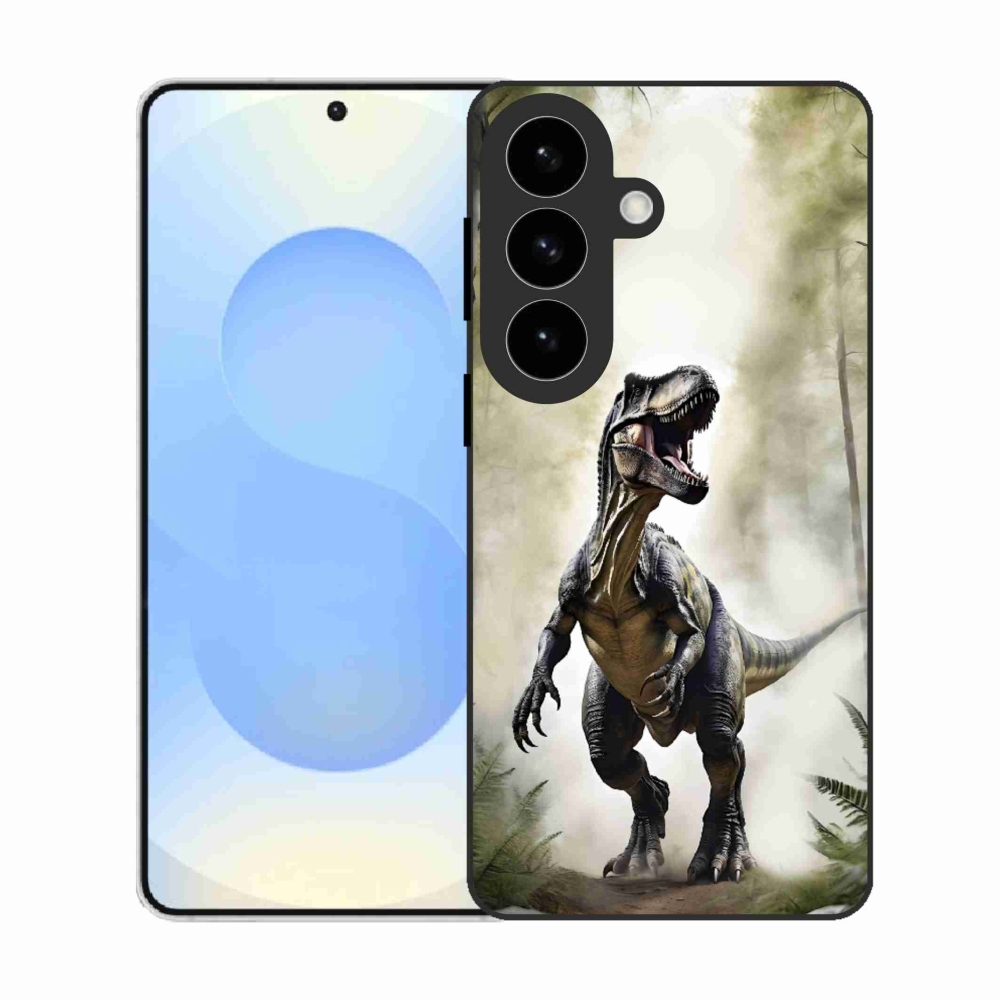 Gelový kryt mmCase na Samsung Galaxy S26 - naštvaný T-Rex