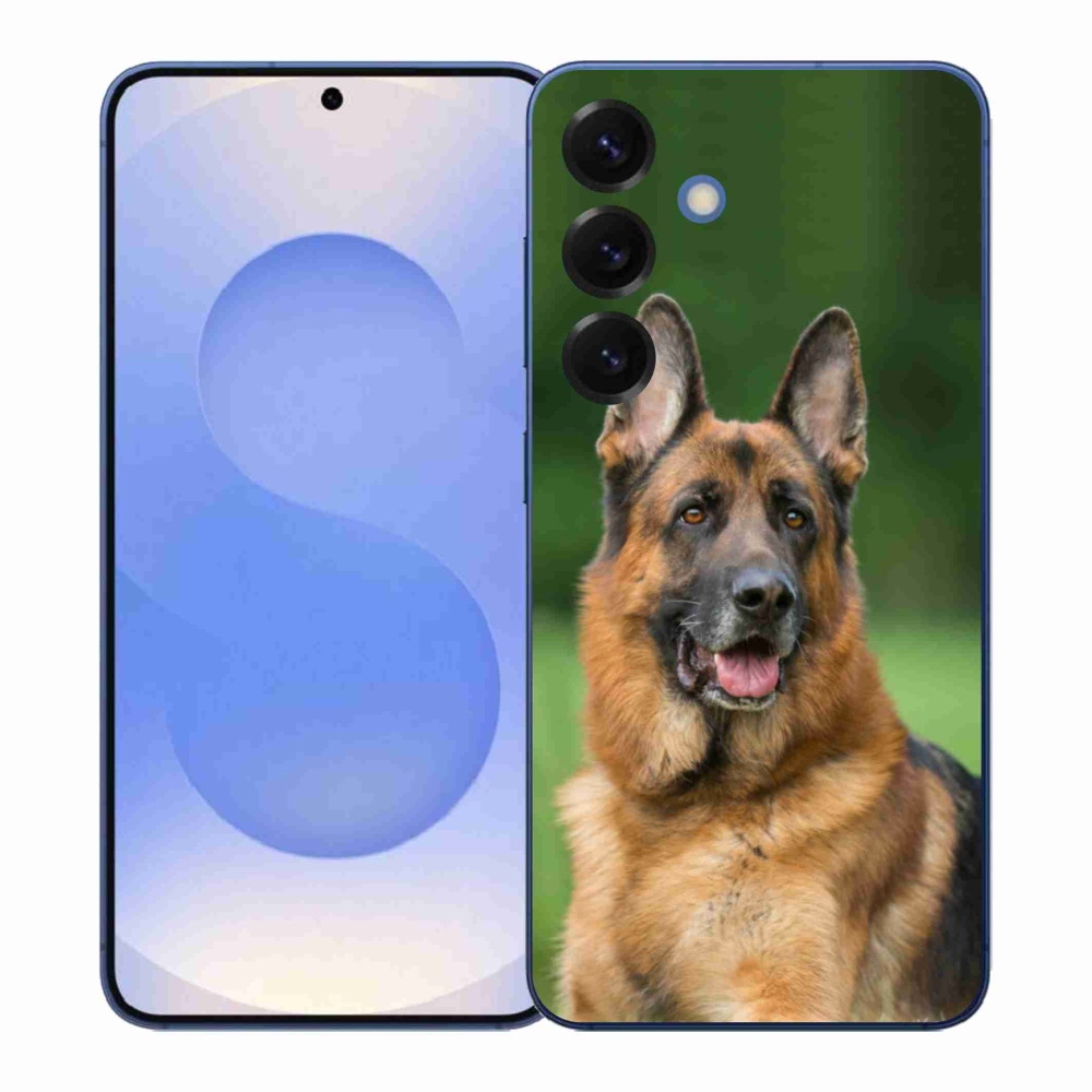 Gelový kryt mmCase na Samsung Galaxy S26+ - německý ovčák