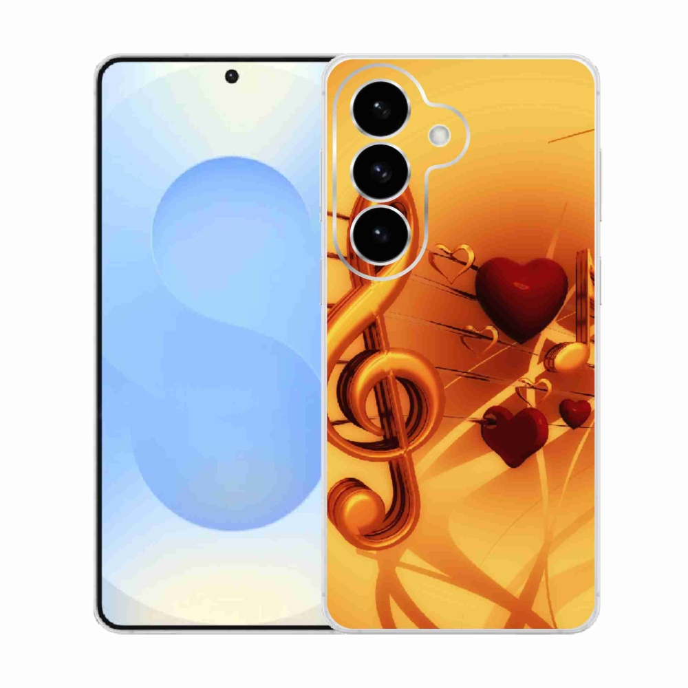 Gelový kryt mmCase na Samsung Galaxy S26  - noty