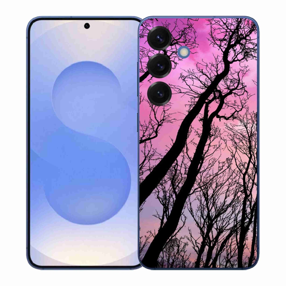 Gelový kryt mmCase na Samsung Galaxy S26+ - opadané stromy