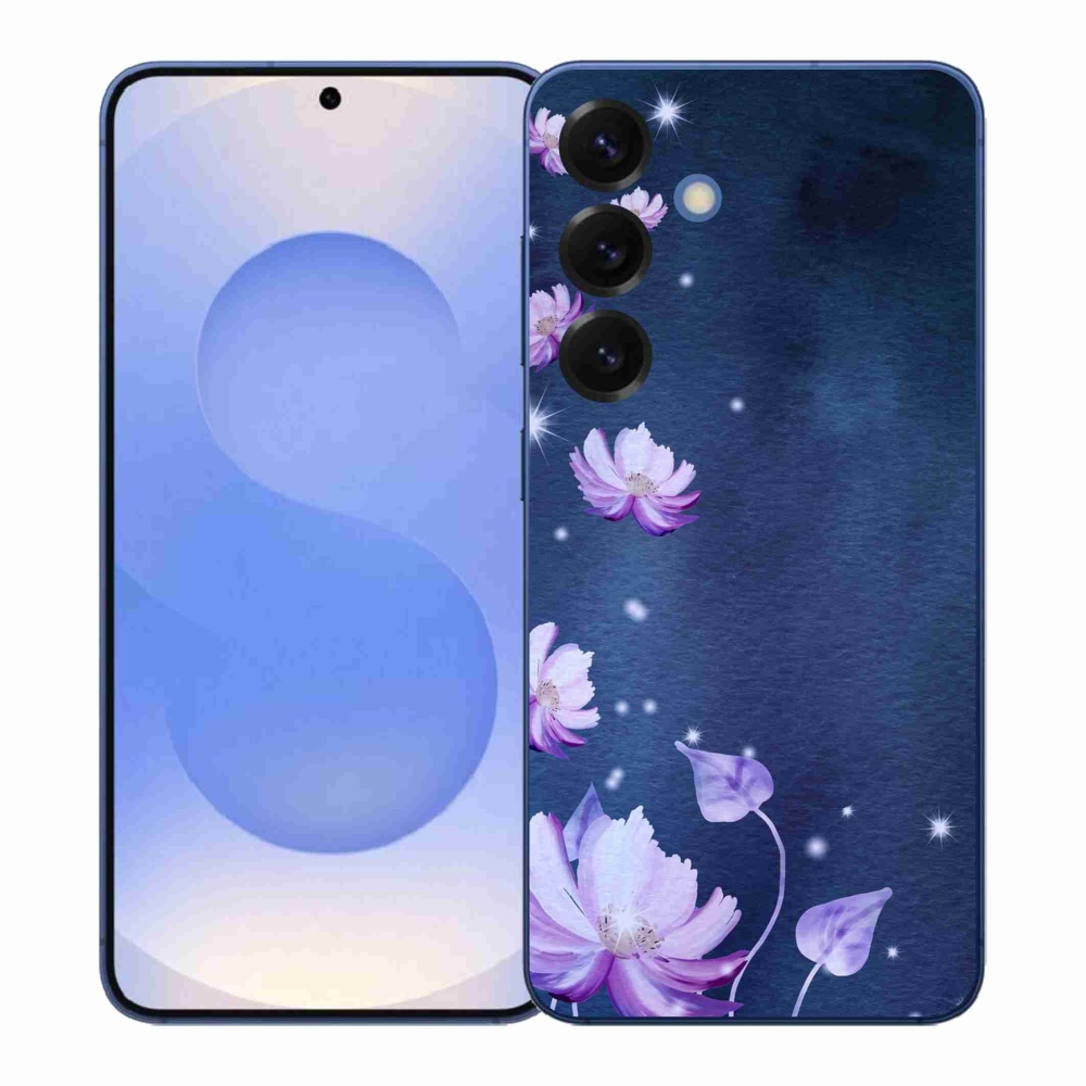 Gelový kryt mmCase na Samsung Galaxy S26+ - padající květy