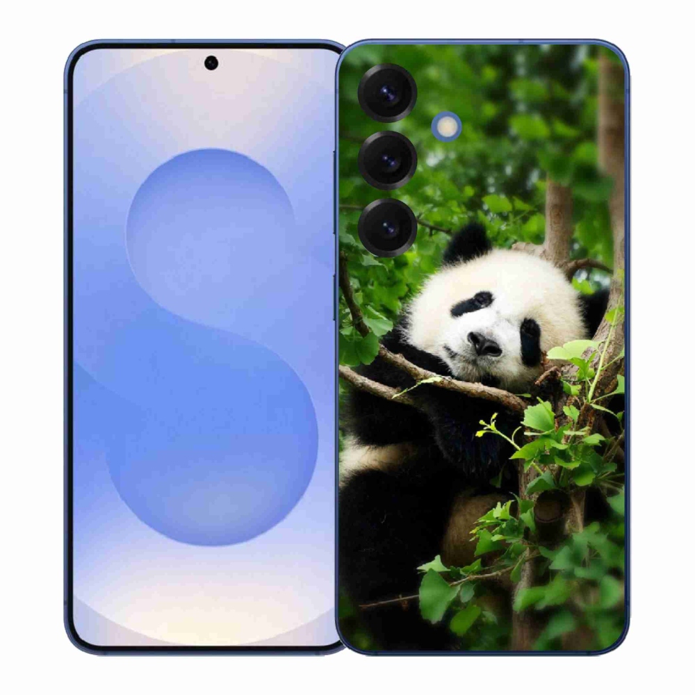 Gelový kryt mmCase na Samsung Galaxy S26+ - panda
