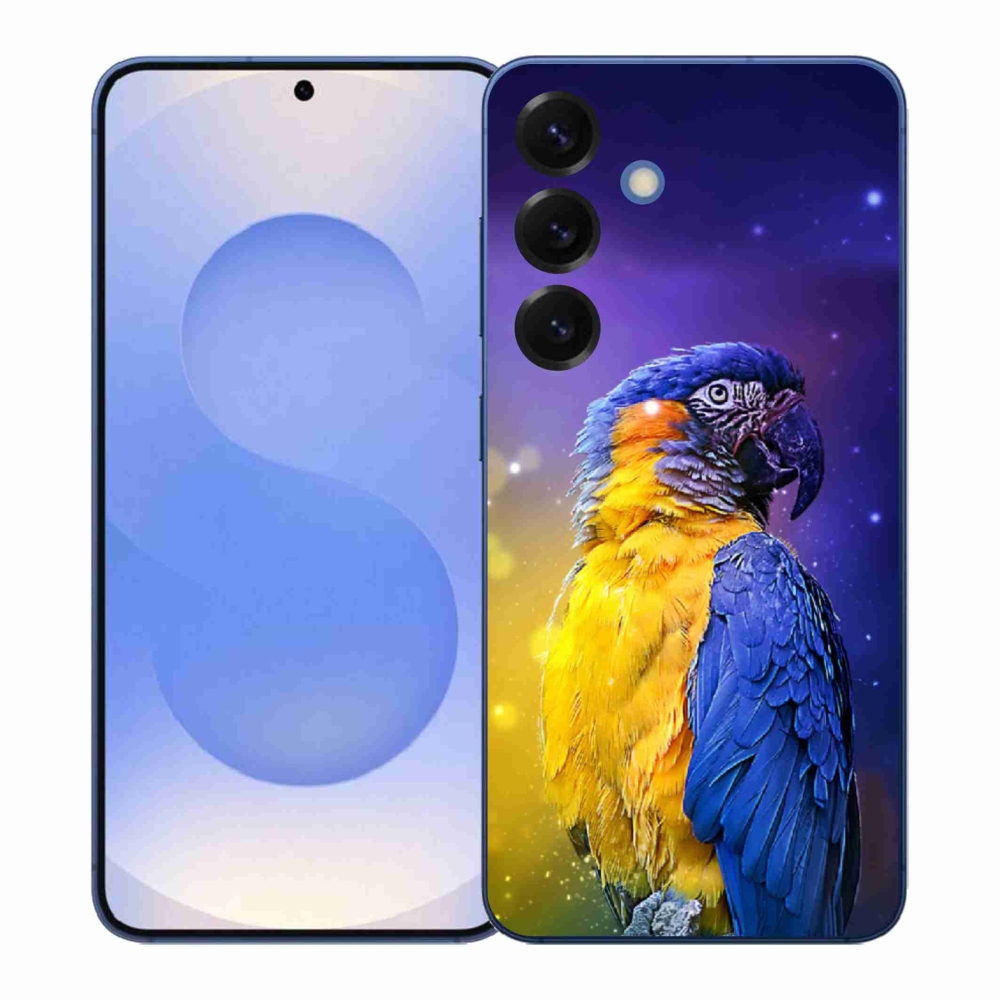 Gelový kryt mmCase na Samsung Galaxy S26+ - papoušek ara 1