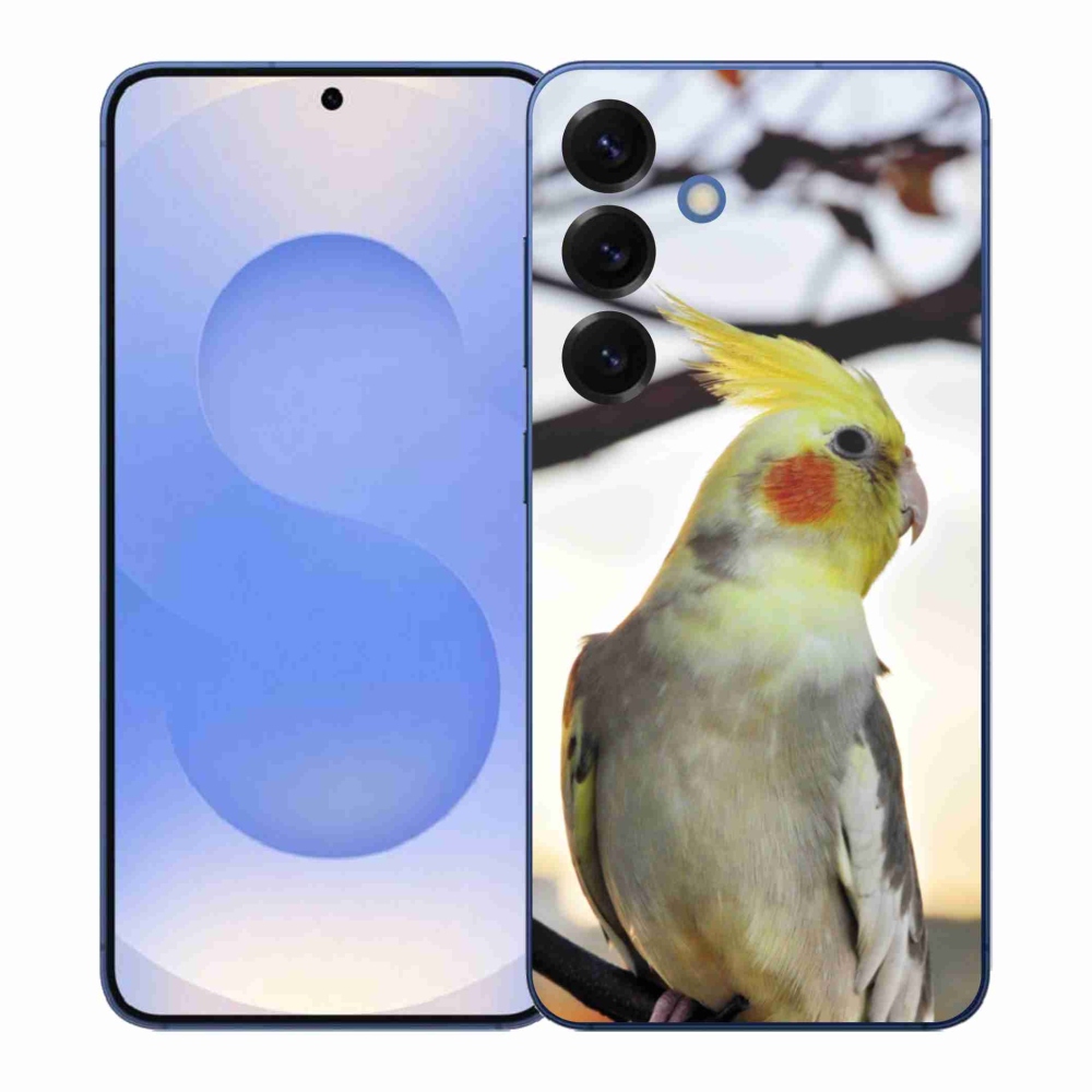 Gelový kryt mmCase na Samsung Galaxy S26+ - papoušek korela