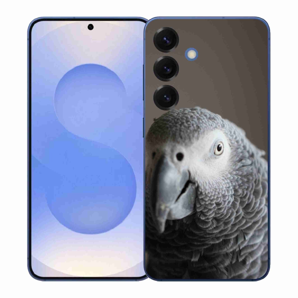 Gelový kryt mmCase na Samsung Galaxy S26+ - papoušek žako 2