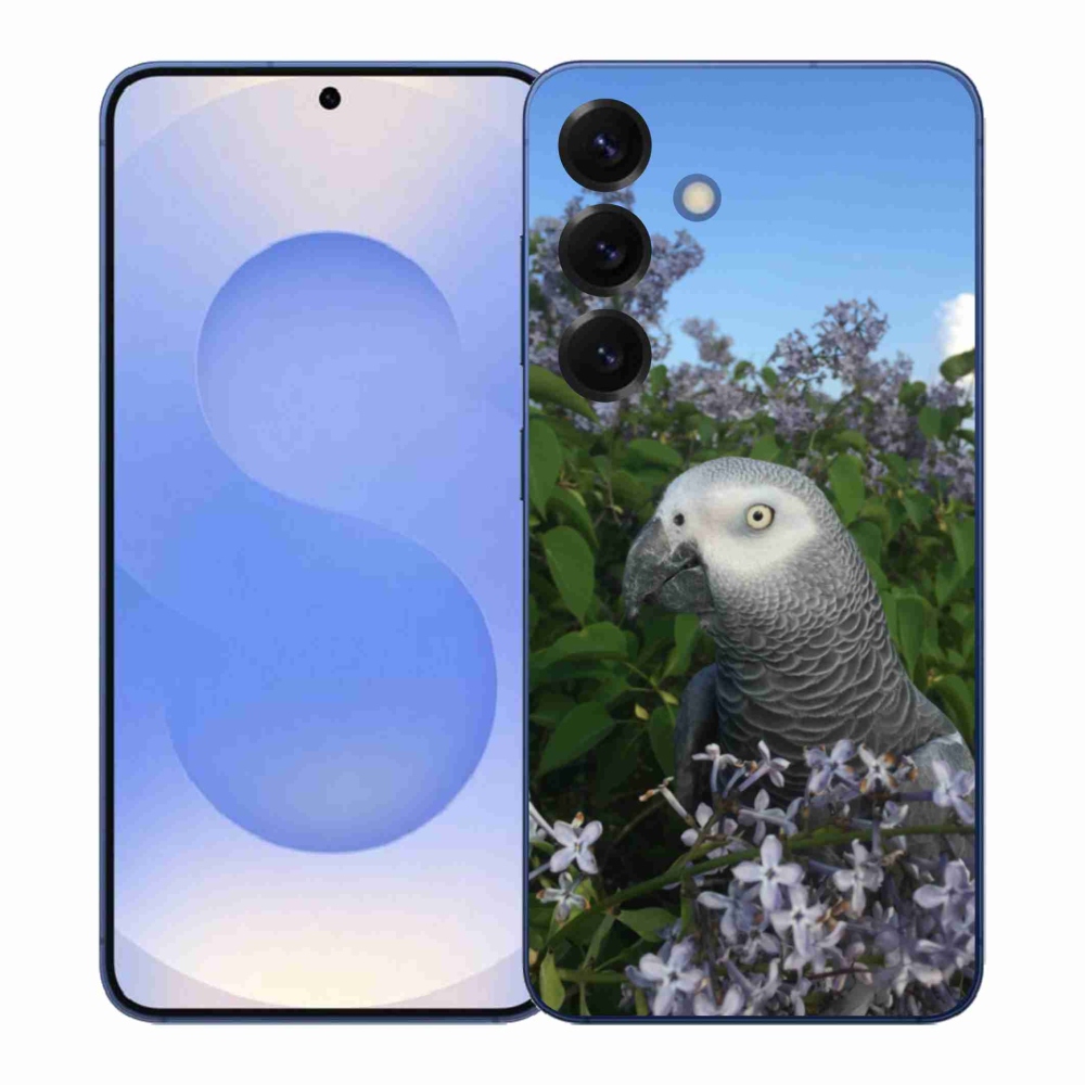 Gelový kryt mmCase na Samsung Galaxy S26+ - papoušek žako