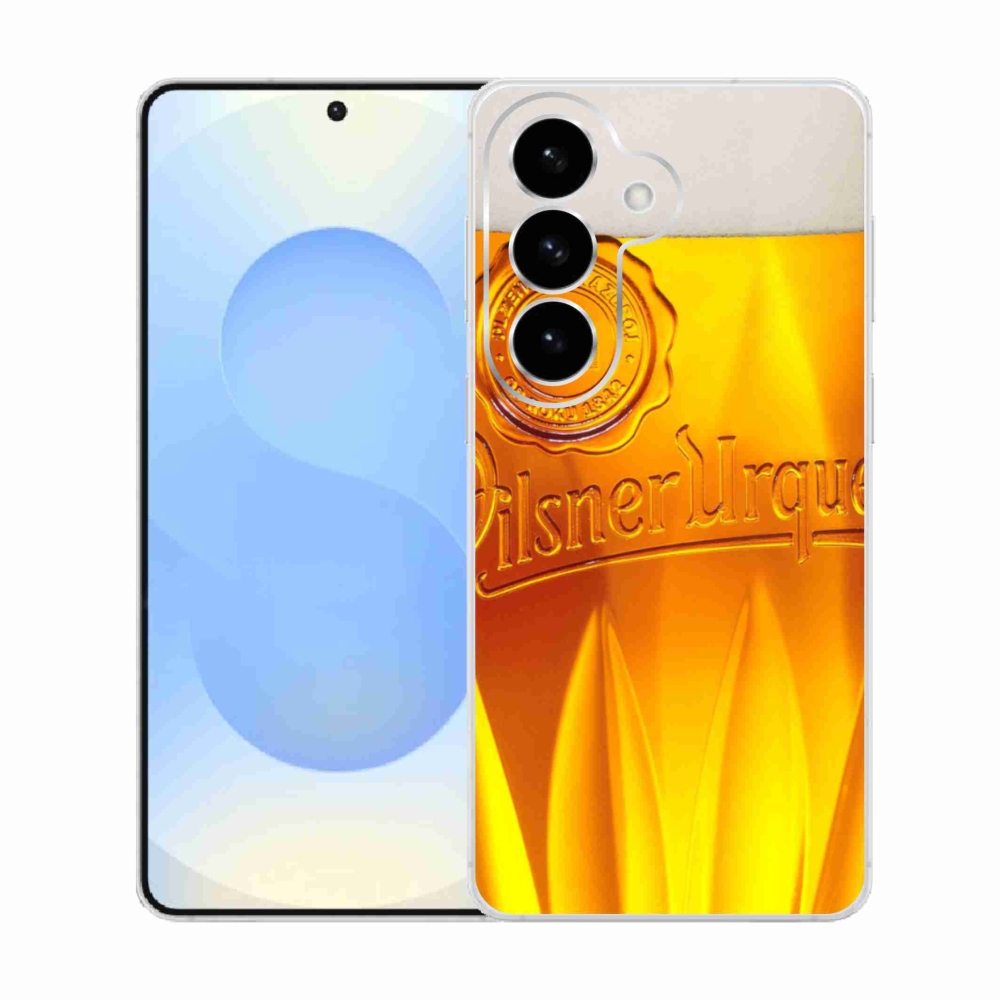 Gelový kryt mmCase na Samsung Galaxy S26  - pivo