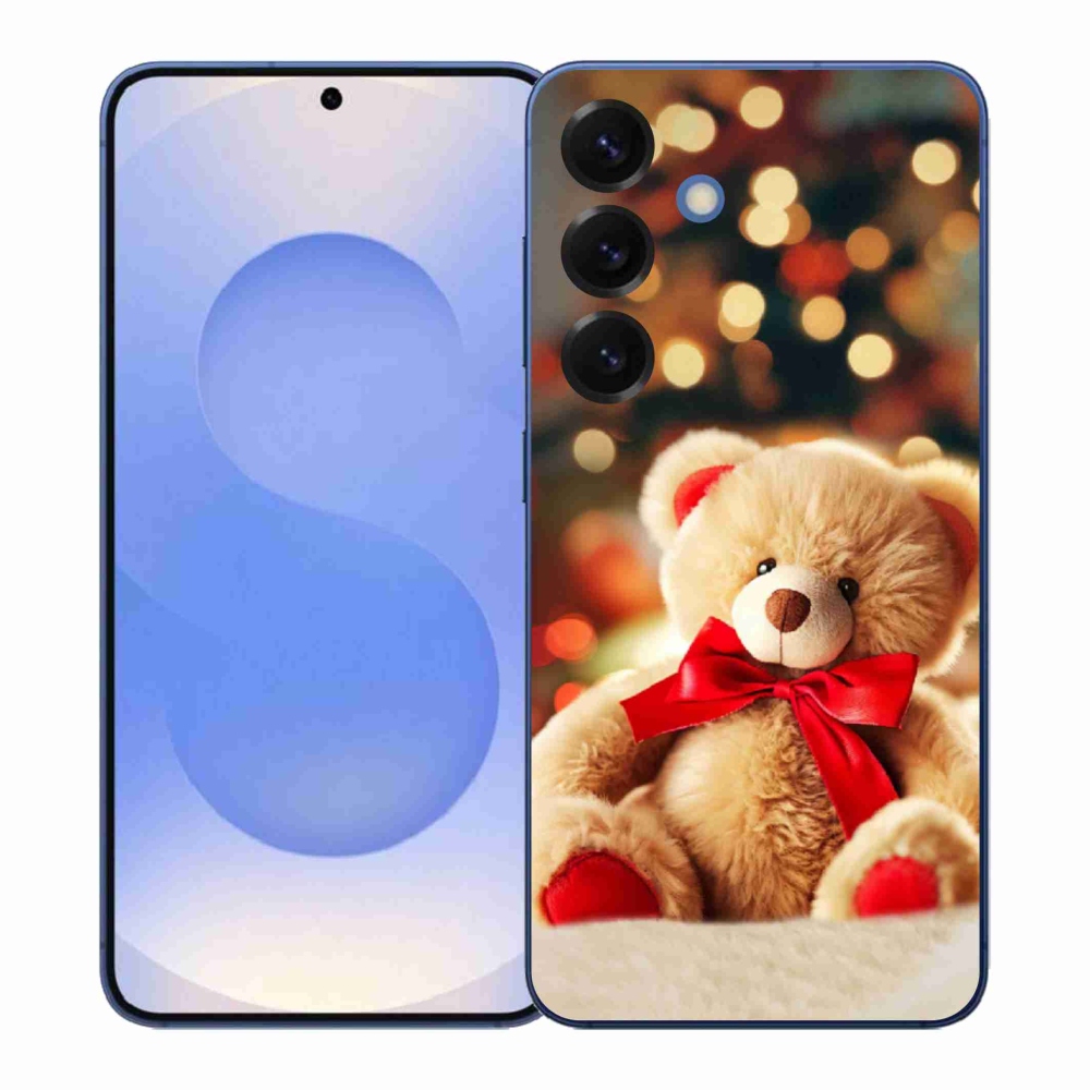 Gelový kryt mmCase na Samsung Galaxy S26+ - plyšový medvídek