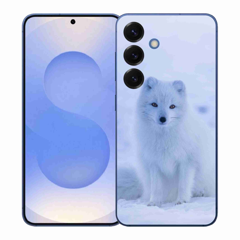 Gelový kryt mmCase na Samsung Galaxy S26+ - polární liška