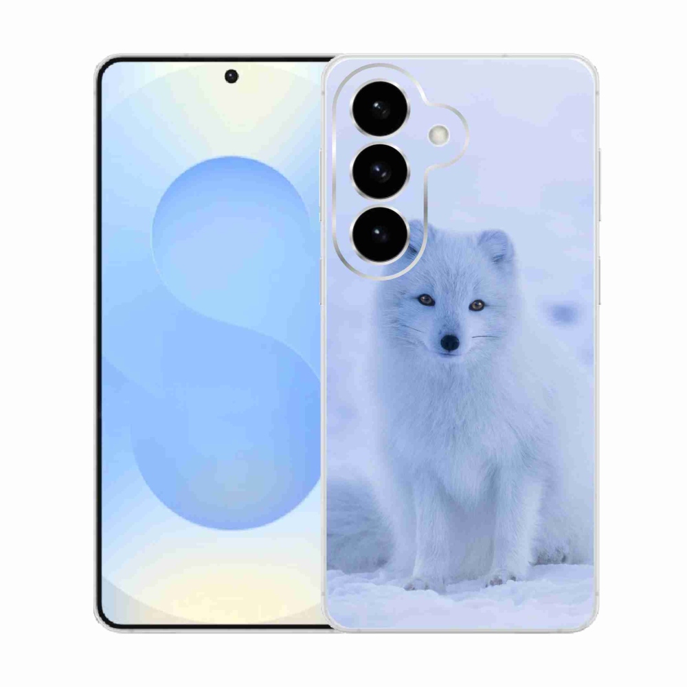 Gelový kryt mmCase na Samsung Galaxy S26  - polární liška