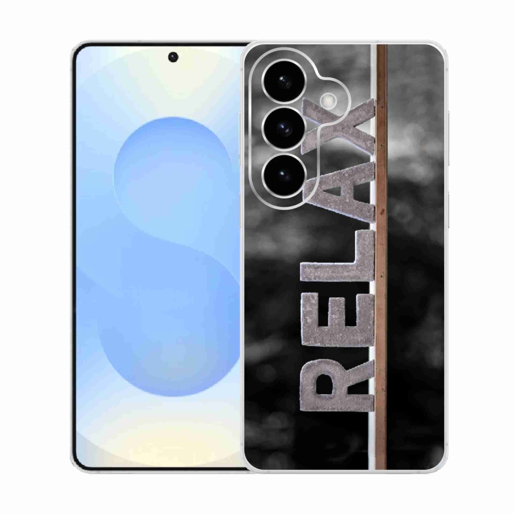 Gelový kryt mmCase na Samsung Galaxy S26  - relax 1