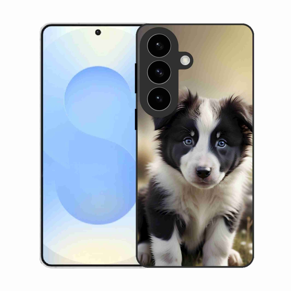 Gelový kryt mmCase na Samsung Galaxy S26 - roztomilá border kolie