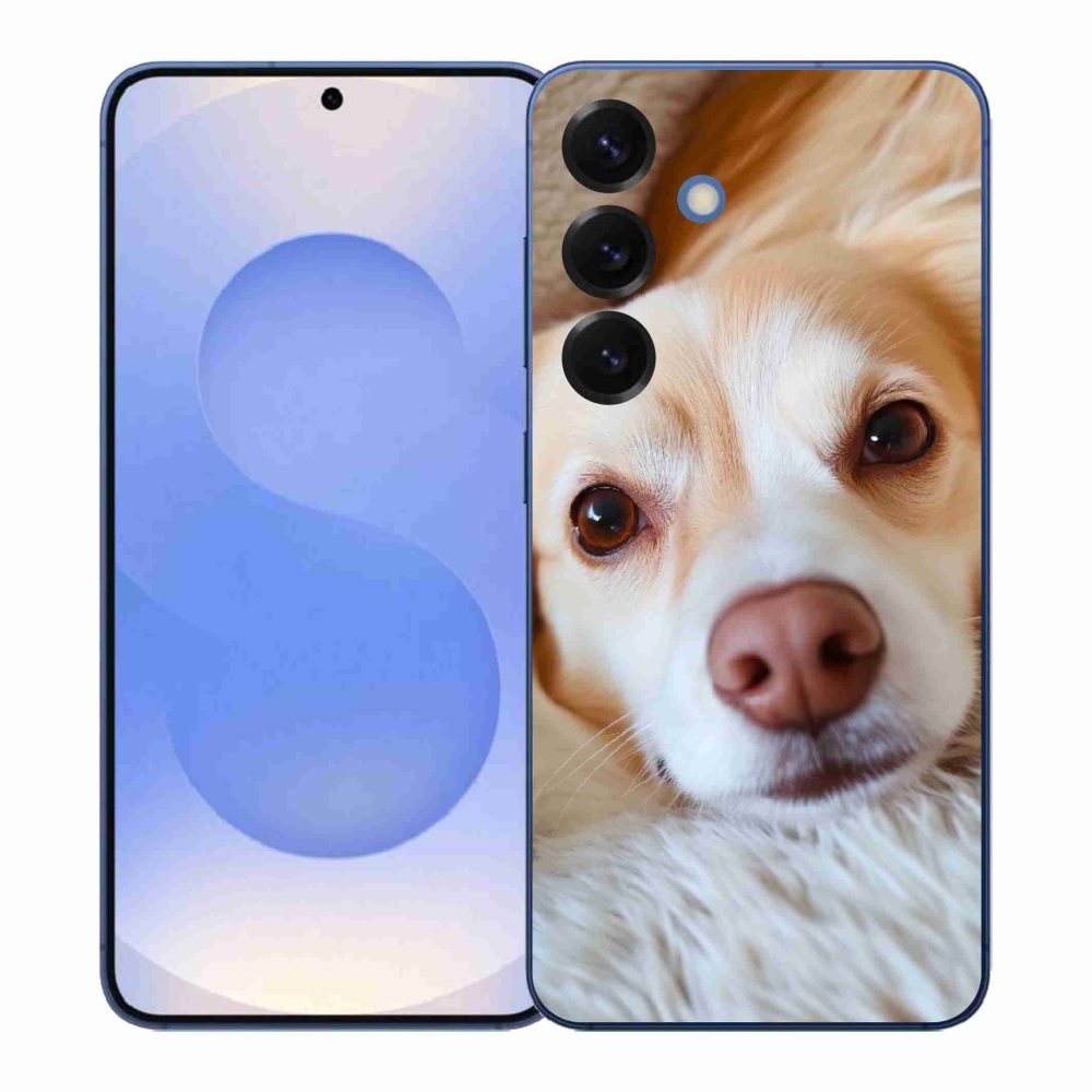 Gelový kryt mmCase na Samsung Galaxy S26+ - Roztomilá čivava