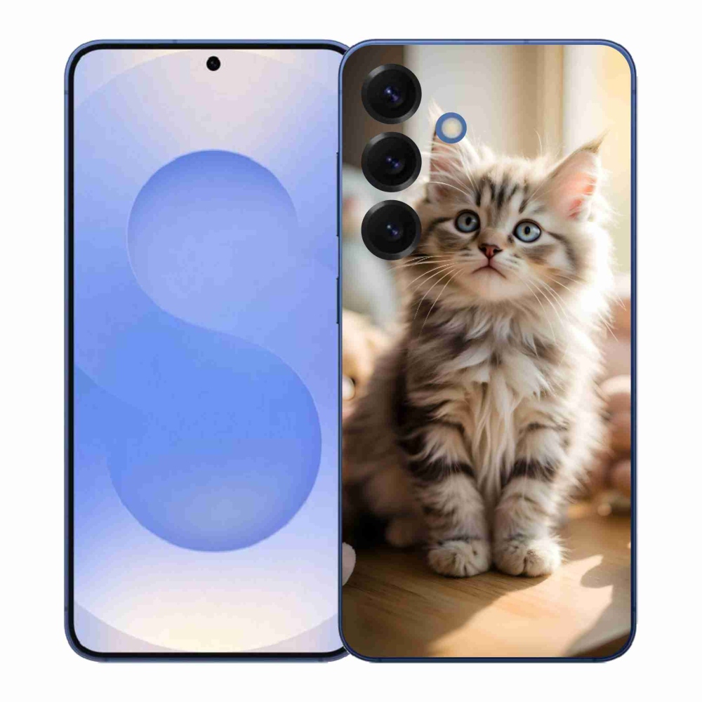 Gelový kryt mmCase na Samsung Galaxy S26+ - roztomilé kotě 10