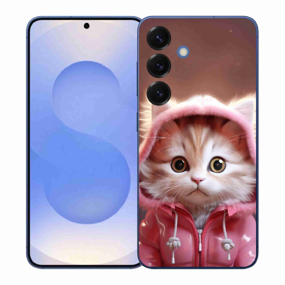 Gelový kryt mmCase na Samsung Galaxy S26+ - roztomilé kotě 3