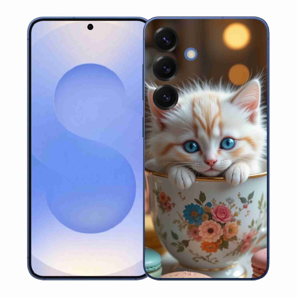 Gelový kryt mmCase na Samsung Galaxy S26+ - roztomilé kotě 6