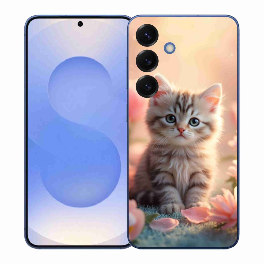 Gelový kryt mmCase na Samsung Galaxy S26+ - roztomilé kotě 8