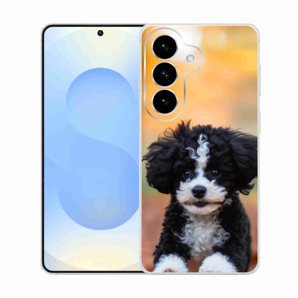 Gelový kryt mmCase na Samsung Galaxy S26  - roztomilé štěně 2