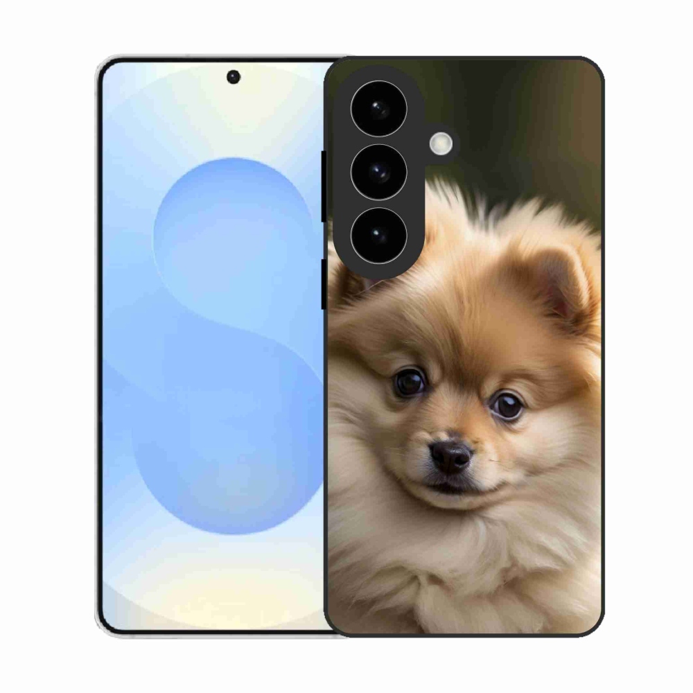 Gelový kryt mmCase na Samsung Galaxy S26 - roztomilý pomeranian 2