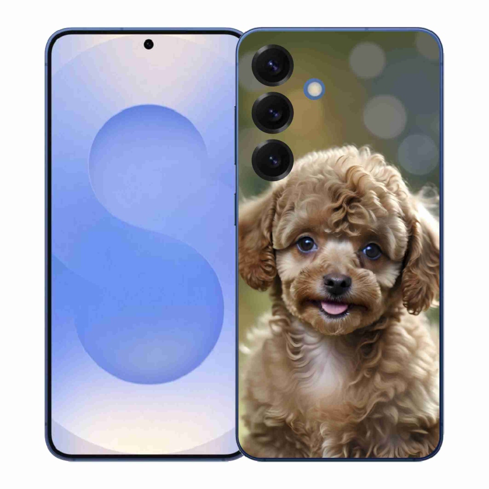 Gelový kryt mmCase na Samsung Galaxy S26+ - roztomilý pudl