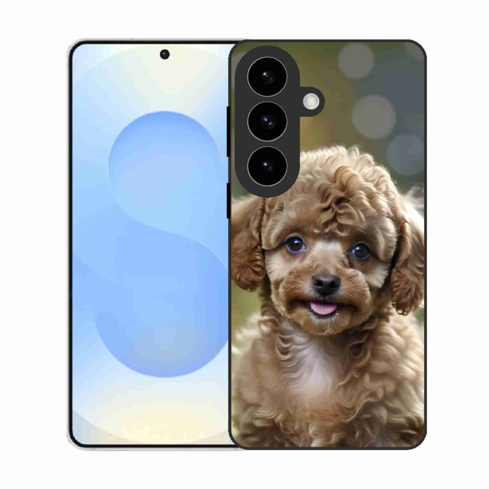 Gelový kryt mmCase na Samsung Galaxy S26 - roztomilý pudl