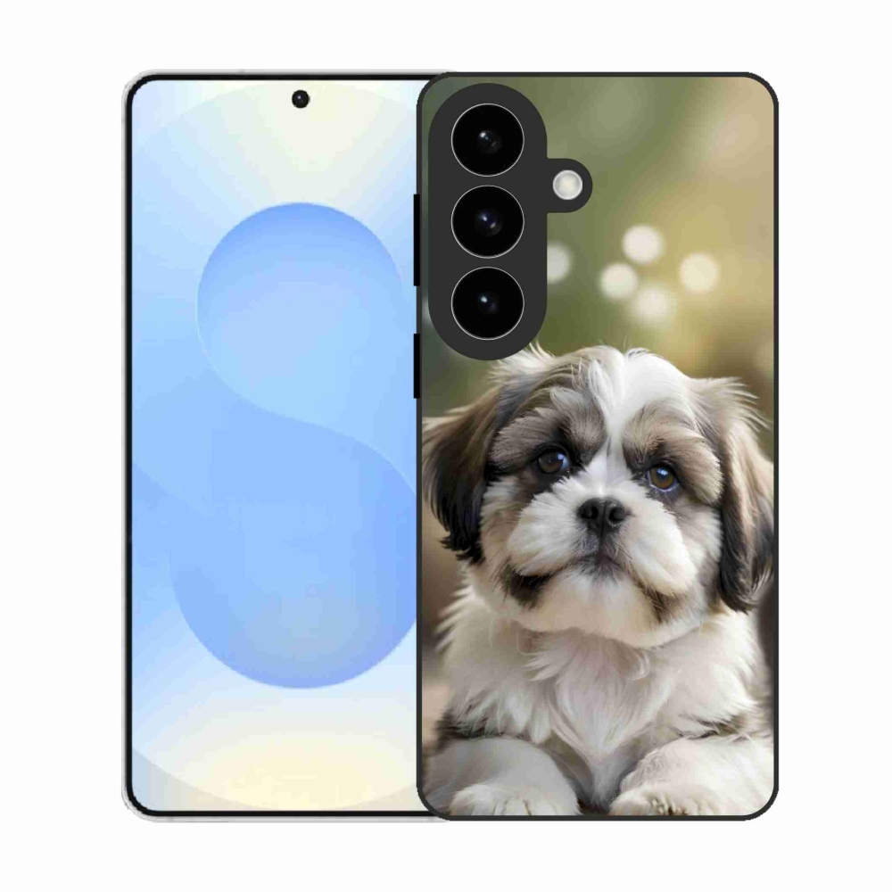 Gelový kryt mmCase na Samsung Galaxy S26 - roztomilý shih-tzu