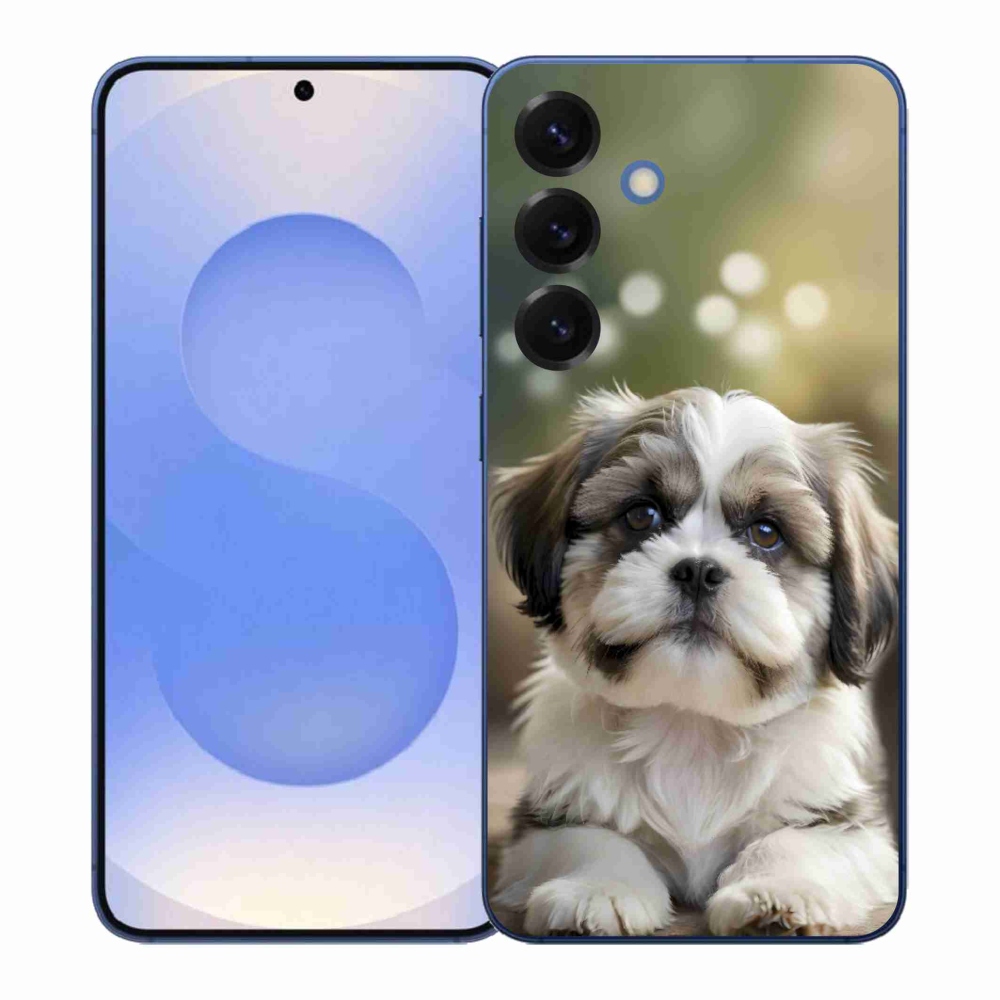 Gelový kryt mmCase na Samsung Galaxy S26+ - roztomilý shih-tzu