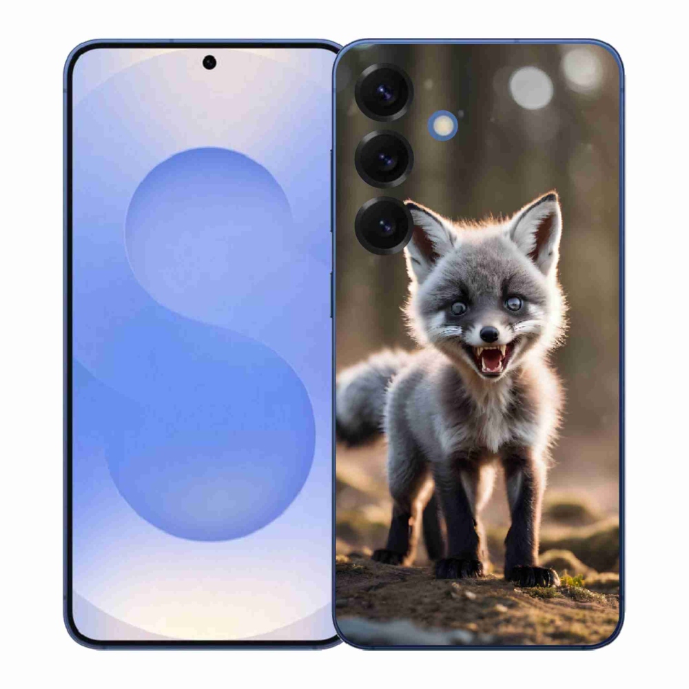 Gelový kryt mmCase na Samsung Galaxy S26+ - rozzuřená liška