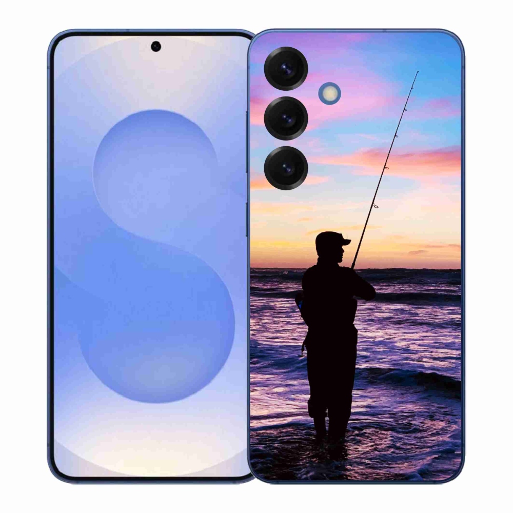 Gelový kryt mmCase na Samsung Galaxy S26+ - rybaření 1