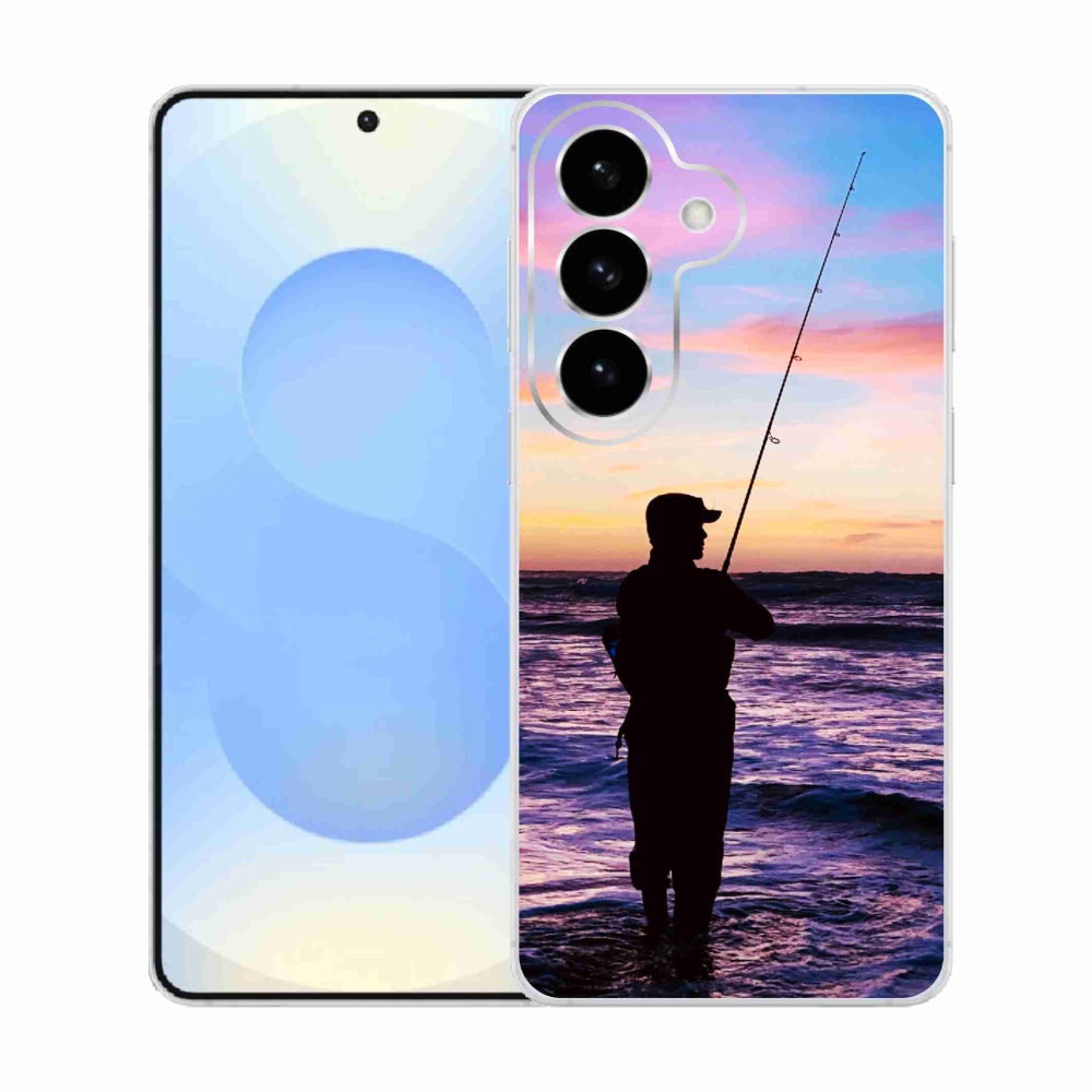 Gelový kryt mmCase na Samsung Galaxy S26  - rybaření 1